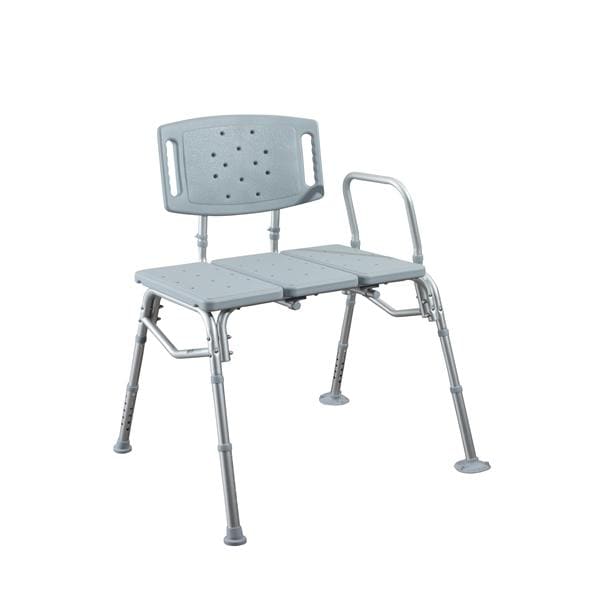 MedaCure Bariatric Transfer Bench 500lb Capacity Aluminum Frame