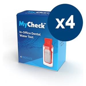 MyCheck In Office Water Test Box With 8 Paddles/Instructions/Tracking Log 8/Pk