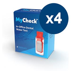 MyCheck 72-Hour In Office Annual Water Test Paddle 12 Cartons / 4 Pack 48/Pk