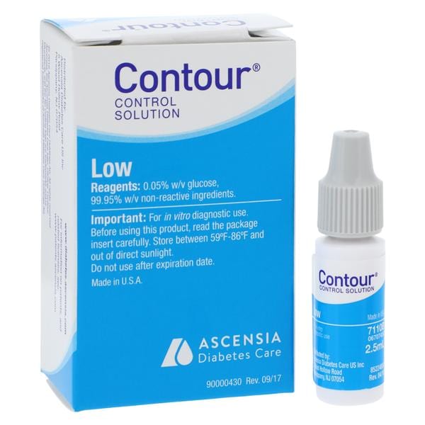 Contour Blood Glucose Low Level Control Ea