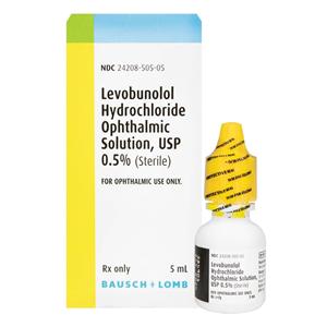 Levobunolol HCl Ophthalmic Solution Bottle 5mL 5mL/Bt