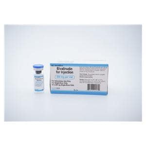 Bivalirudin Lyophilized Injection 250mg SDV 10mL 10/Pk