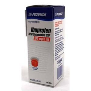 Ibuprofen Oral Suspension 100mg/5mL Berry Bottle 120ml 120mL/Bt