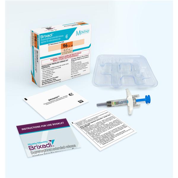 Brixadi Subcutaneous Injection 96mg Monthly Prefilled Syringe 0.27mL Ea