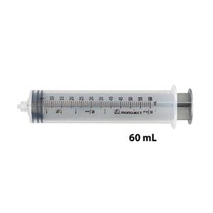 Syringe Syringe 60mL No Dead Space 30/Bx