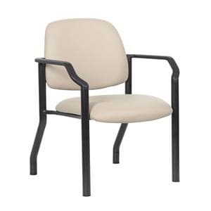 Boss Mid Back Guest Chair with Arms - Beige Ea