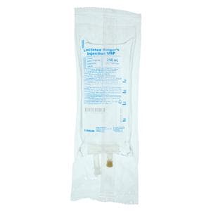 IV Solution Solution Lactated Ringers 250mL Bag 24/Ca