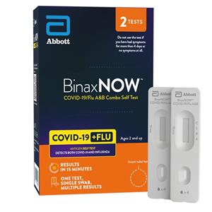 BinaxNOW COVID-19/Flu A&B Antigen Self Test OTC 12/Ca