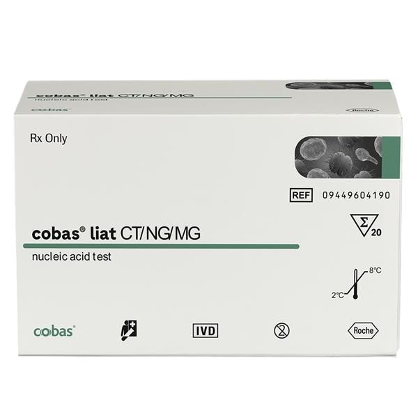 cobas liat CT/NG PCR Test CLIA Waived 20/Bx