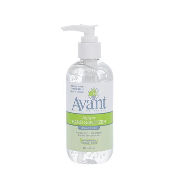 Avant Gel Sanitizer 8.5 oz Fragrance Free Ea