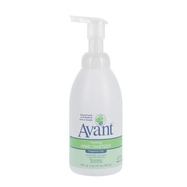 Avant Foam Hand Sanitizer 18 oz With Natural Aloe Fragrance Free 18oz/Ea