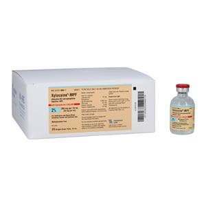 Xylocaine MPF w/Epinephrine Injection 2% 1:200,000 PF SDV 10mL 25/Pk