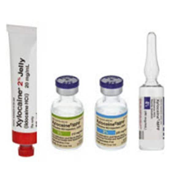 Xylocaine MPF Injection 1% Preservative Free Ampule 10mL 5/Package