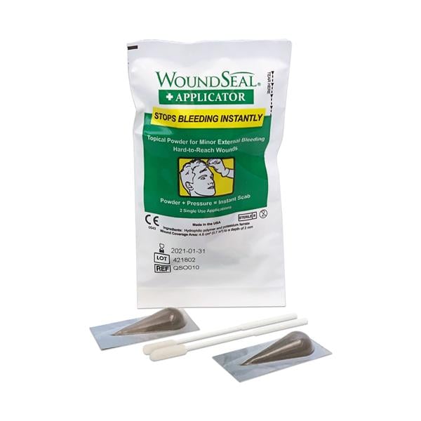 WoundSeal Topical Powder Quick Relief Powder Sterile 2/Pk