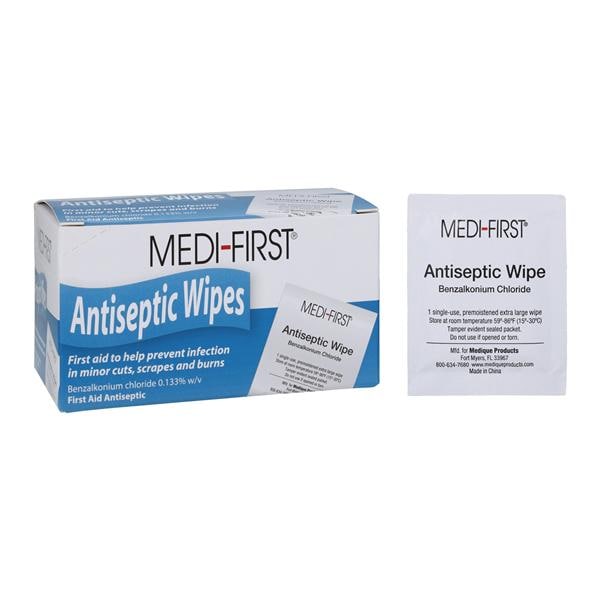 Medi-First Antiseptic Wipe Benzalkonium Chloride 0.4% XL