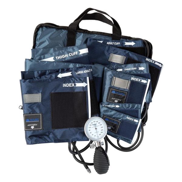 Medic-Kit5 EMS Aneroid Sphygmomanometer Bl LF Arm/Thigh Dial Display Ea