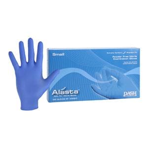 Alasta Soft Fit Nitrile Exam Gloves Small Blue Non-Sterile