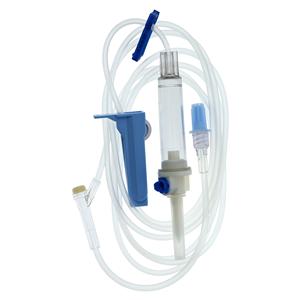 IV Solution Set 10 Drops/mL 92" Intrlnk Inj Site: 6 M LL Adptr Dvnt Spk Ea