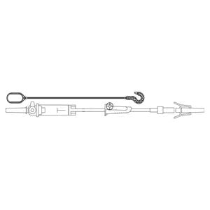 IV Administration Set Interlink Injection Sites 37" 10 Drops/mL 48/ca