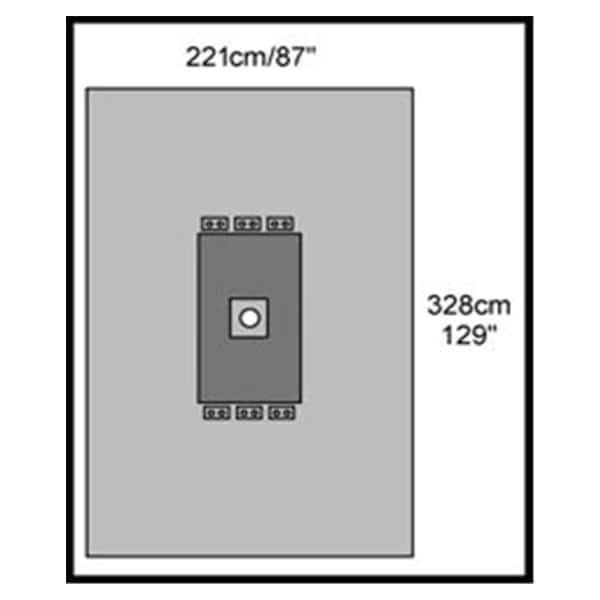 Extremity Pack Mayo Stand Cover Reinforced Poly 23"