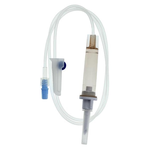 IV Solution Set 10 Drops/mL 37" Interlink Injection Sites M LL Adptr Ea