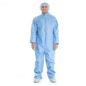 Protective Coverall 3 Layer SMS X-Large Blue 24/Ca