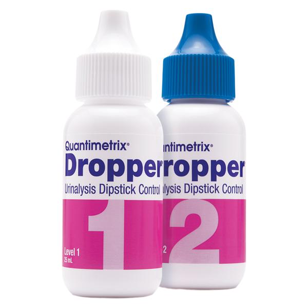 Dropper Urinalysis Dipstick Bi-Level Control Set For Custom 4/Bx