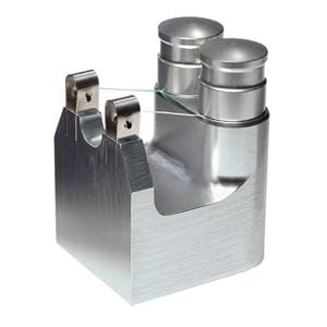 SafeDispense Floss Dispenser Dual Aluminum Ea