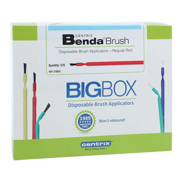 Benda Brush Bendable Brushes Red Regular Point 576/Bx