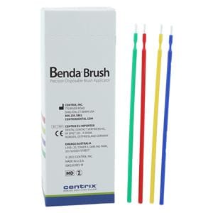 Benda Brush Mini Bendable Brushes Assorted Fine Point 144/Bx, 50 BX/CA