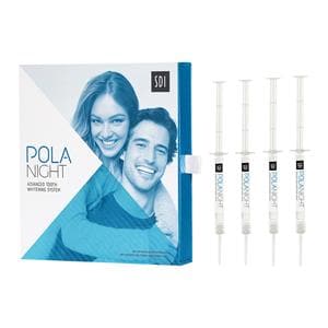 Pola Night Take Home Whitening System Mini Kit 22% Carb Prx Spearmint 4/Pk