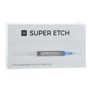 Super Etch 37% Phosphoric Acid Syringe Etching Gel Bulk Kit Ea