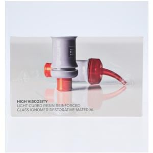 Riva Light Cure HV Glass Ionomer Capsule A3 Refill 50/Bx
