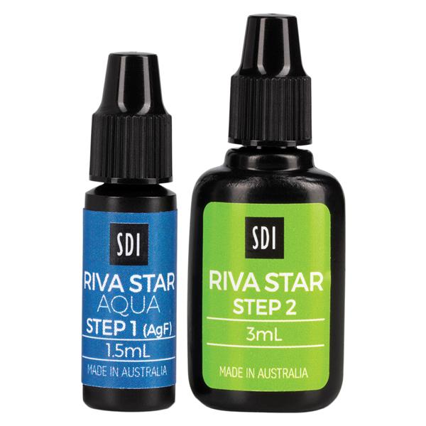 Riva Star Aqua Silver Diamine Desensitizer 2 Set Bottle Ea