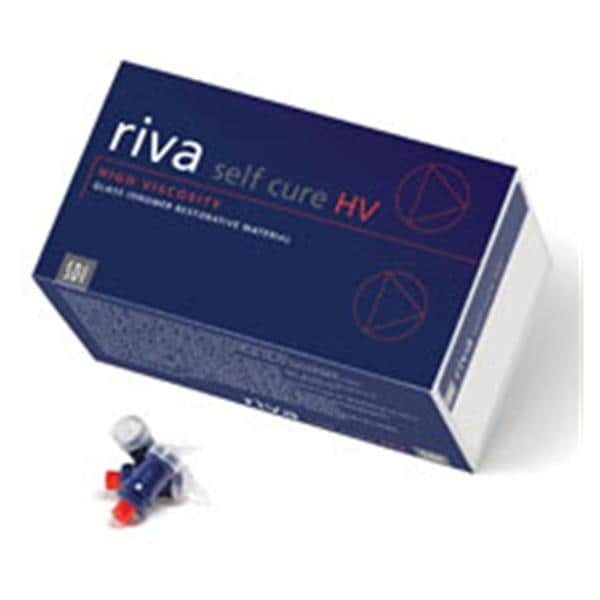 Riva Self Cure Glass Ionomer Capsule B2 Refill 50/Bx