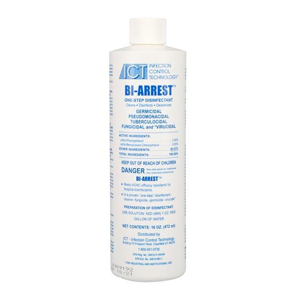 BiArrest Hospital Level Germicide 16 oz 16oz/Bt