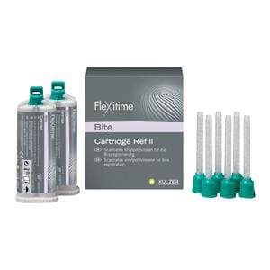 Flexitime Bite Registration 50 mL Fast Set (30 Seconds) Cartridge Package 2/Bx