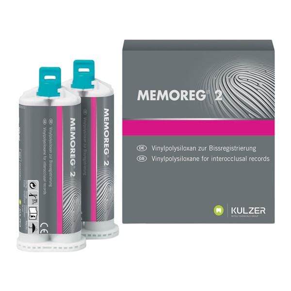 Memoreg 2 Bite Registration 50 mL Complete Package Ea