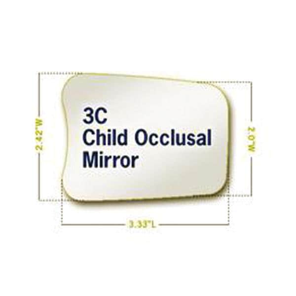 RioFoto Dental Photo Mirror Occlusal Child #3 Ea