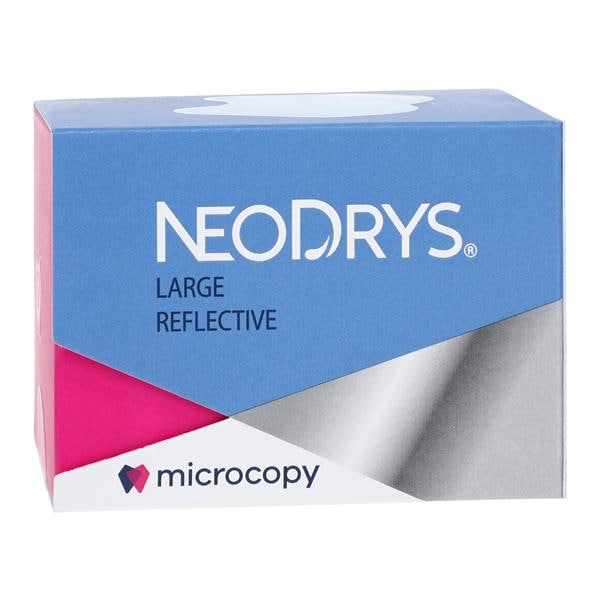 NeoDrys Reflective Cotton Roll Substitute Blue Large 50/Pk, 30 PK/CA