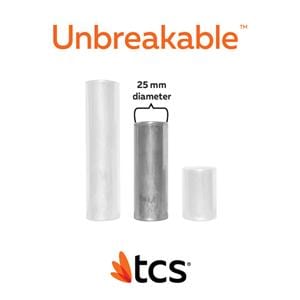 Unbreakable by TCS Nylon Thermoplastic Flexible Natural Med 25mm Crtrdg 5/Pk