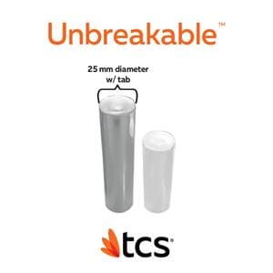 Unbreakable by TCS Nylon Thermoplastic Flex Stndrd Pnk Lrg 25mm Tab Crtrdg 5/Pk