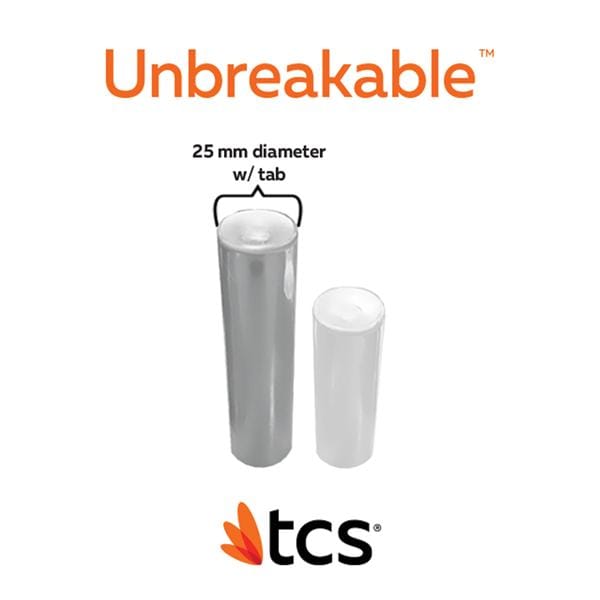 Unbreakable by TCS Nylon Thermoplastic Flex Stndrd Pnk Lrg 25mm Tab Crtrdg 5/Pk