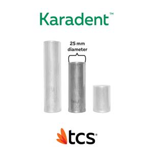 TCS Karadent Thermoplastic Flexible Standard Pink Medium 25mm 5/Pk