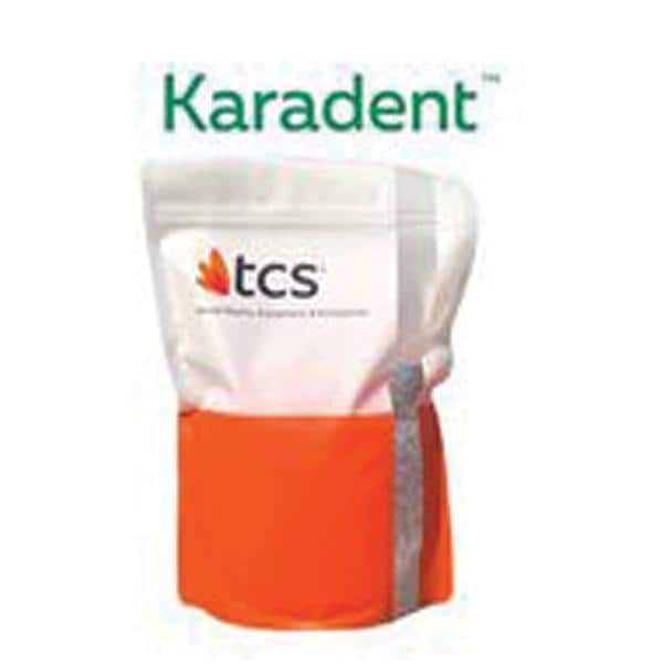 TCS Karadent Thermoplastic Semi-Rigid Dark Pink Bulk 1Kg/Bg