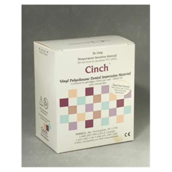 Cinch Impression Material 4 Minute Set 50 mL Light Body Standard Package 4/Pk