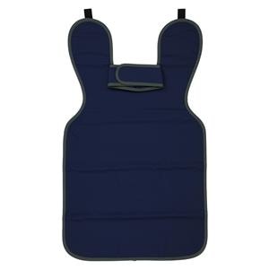 Soothe-Guard Air Lead-Free X-Ray Apron Universal Adult Navy Blue With Collar Ea