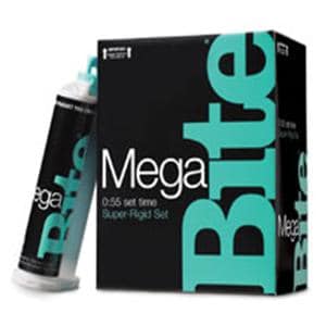 Mega Bite Rigid Bite Registration 48 mL Quick Set Cartridge Refill 2/Pk