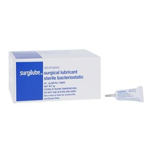 Surgilube Lubricating Jelly 5gm Squeeze Pouch 48/Bx