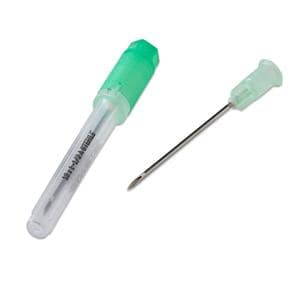 Monoject Hypodermic Needle 18gx1-1/2" Green Conventional 100/Bx